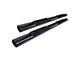 5-Inch Oval Straight Side Step Bars; Black (19-25 Silverado 1500 Double Cab)