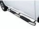 5-Inch Premium Oval Side Step Bars; Stainless Steel (19-24 Silverado 1500 Double Cab)