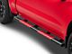 5-Inch Running Boards; Black and Red (19-25 Silverado 1500 Crew Cab)