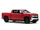 5-Inch Running Boards; Black and Red (19-25 Silverado 1500 Crew Cab)