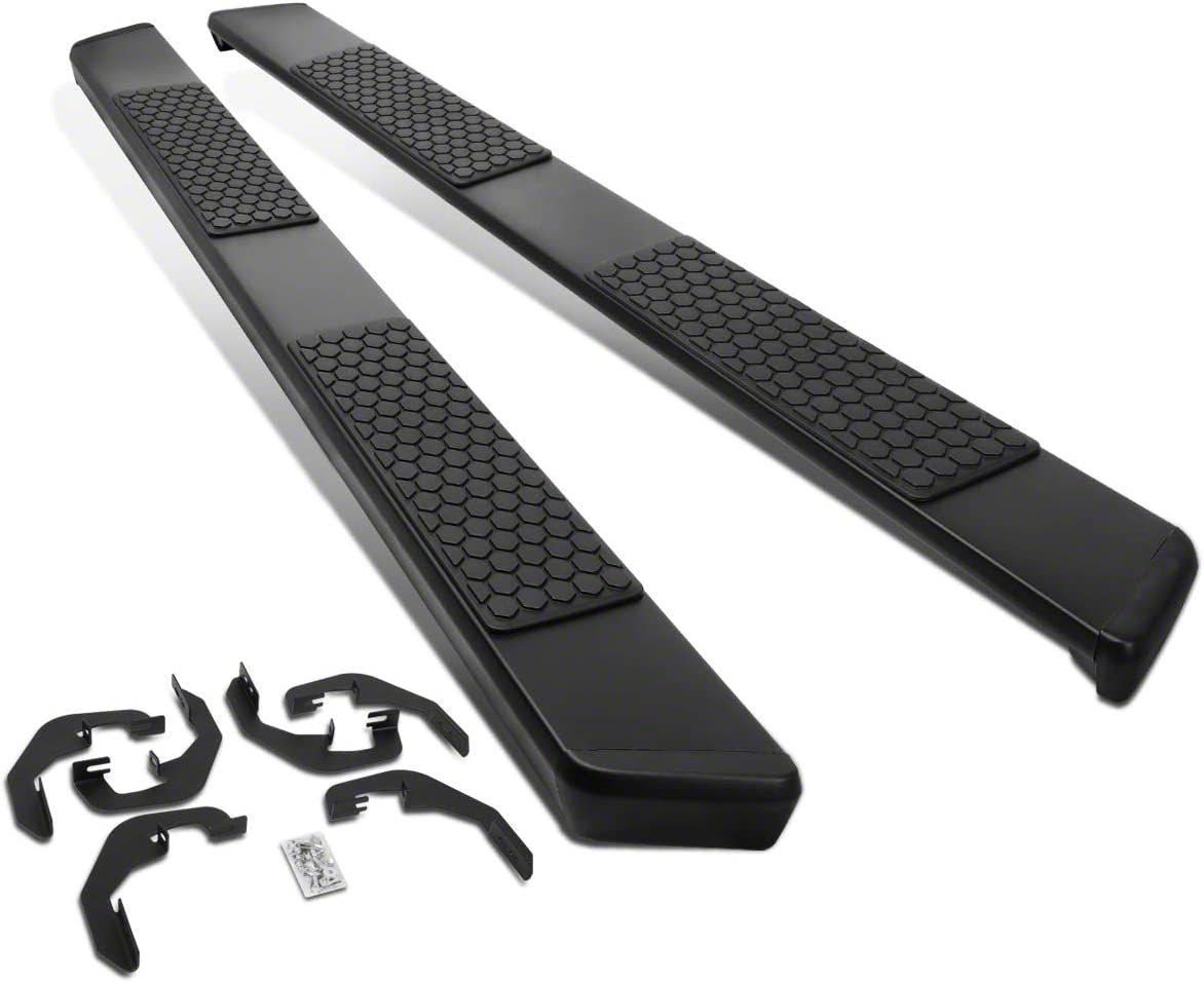 Silverado 1500 5-Inch Running Boards; Black (07-18 Silverado 1500 ...