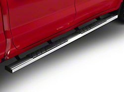 5-Inch Running Boards; Stainless Steel (19-24 Silverado 1500 Crew Cab)