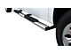 5-Inch Straight Oval Side Step Bars; Body Mount; Stainless Steel (99-13 Silverado 1500 Extended Cab)