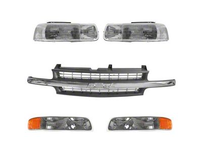 5-Piece Lighting Kit with Upper Grille (99-02 Silverado 1500)