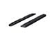 5.50-Inch AscentStep Running Boards without Mounting Brackets; Carbide Black (07-25 Silverado 1500 Extended/Double Cab)