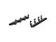 6-Inch Oval Side Step Bars; Black (19-25 Silverado 1500 Crew Cab)