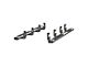 6-Inch Oval Side Step Bars; Polished Stainless (19-24 Silverado 1500 Crew Cab)