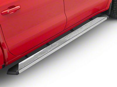 6-Inch Running Boards; Stainless Steel (19-24 Silverado 1500 Crew Cab)