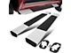 6-Inch Wide Flat Running Boards; Silver (07-18 Silverado 1500 Regular Cab)