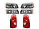 6-Piece Headlight and Tail Light Set (04-06 Silverado 1500 Fleetside)