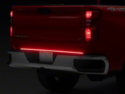 Putco RED Blade Direct Fit LED Tailgate Light Bar; 60-Inch (19-25 Silverado 1500)