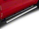 8-Inch Flat Step Bar Running Boards; Chrome (19-25 Silverado 1500 Crew Cab)