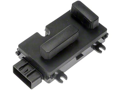 8-Way with Recliner Switch Power Seat Switch; Front Driver Side (99-06 Silverado 1500)