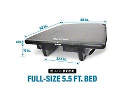 Air-Deck Raised Platform; Full-Short (04-25 Silverado 1500 w/ 5.80-Foot Short Box)