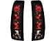 Altezza Style Tail Lights; Chrome Housing; Smoked Lens (99-02 Silverado 1500 Fleetside)