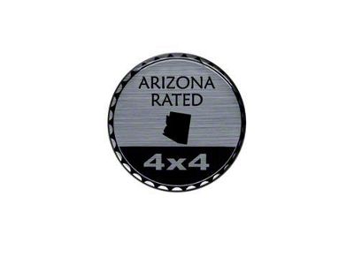 Arizona Rated Badge (Universal; Some Adaptation May Be Required)