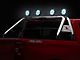 Atlas Roll Bar with 7-Inch Black Round LED Lights; Stainless Steel (01-25 Silverado 1500)