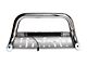 Beacon Bull Bar with Skid Plate; Stainless Steel (19-25 Silverado 1500, Excluding ZR2)