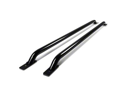 Bed Rails; Black (99-06 Silverado 1500 w/ 6.50-Foot Standard Box)