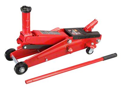 Big Red Floor Jack; 3-Ton Capacity