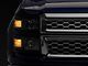 Factory Style V2 Headlights; Matte Black Housing; Clear Lens (14-15 Silverado 1500)