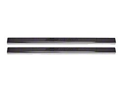 Putco Black Platinum Door Sills with Bow Tie Etching (19-25 Silverado 1500 Regular Cab, Double Cab)