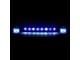 Blue LED Roof Cab Lights; Black (02-06 Silverado 1500)