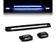 Blue LED Roof Cab Lights; Black (07-13 Silverado 1500)