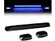 Blue LED Roof Cab Lights; Smoked (07-13 Silverado 1500)