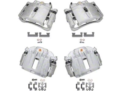 Brake Calipers; Front and Rear (99-02 Silverado 1500 w/ Single Piston Rear Calipers)