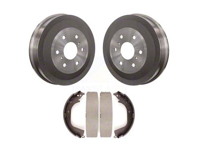 Brake Drum and Shoe Kit; Rear (09-13 Silverado 1500 w/ Rear Drum Brakes)