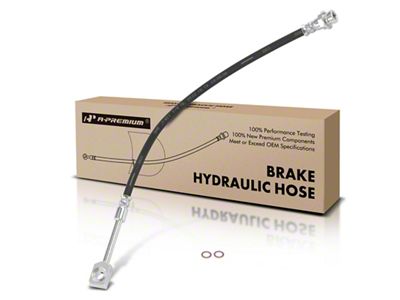 Brake Hydraulic Hose; Rear Driver Side (03-05 6.0L Silverado 1500 w/o Quadrasteer)