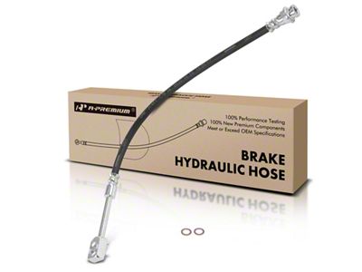 Brake Hydraulic Hose; Rear Passenger Side (03-05 6.0L Silverado 1500 w/o Quadrasteer)