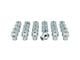 Bright Zinc ET Bulge Acorn Lug Nut Kit; 14mm x 1.5; Set of 24 (99-24 Silverado 1500)