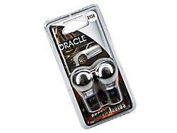 Oracle 3156 Chrome Bulbs; White, Pair