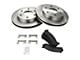 Ceramic 6-Lug Brake Rotor and Pad Kit; Front (99-06 Silverado 1500)