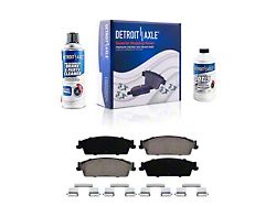 Ceramic Brake Pads; Rear Pair (07-13 Silverado 1500 w/ Rear Disc Brakes)