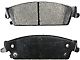 Ceramic Brake Pads; Rear Pair (07-13 Silverado 1500 w/ Rear Disc Brakes)