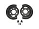 Ceramic 6-Lug Brake Rotor, Pad and Backing Plates; Rear (02-06 Silverado 1500 w/ Rear Disc Brakes)