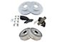 Ceramic Performance 6-Lug Brake Rotor, Pad and Drum Kit; Front and Rear (07-08 Silverado 1500 w/ Rear Drum Brakes)