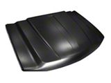 Cowl Induction Style Hood; Unpainted (2006 Silverado 1500)