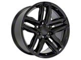 CV34B Black 6-Lug Wheel; 20x9; 26mm Offset (19-25 Silverado 1500)