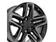 CV34B Machined Tinted 6-Lug Wheel; 18x8.5; 26mm Offset (19-24 Silverado 1500)