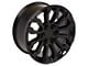 CV35 Black 6-Lug Wheel; 18x8.5; 24mm Offset (19-24 Silverado 1500)