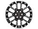 CV67 Black Machined 6-Lug Wheel; 22x9; 28mm Offset (19-25 Silverado 1500)