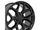 CV98B Satin Black 6-Lug Wheel; 20x9; 24mm Offset (19-24 Silverado 1500)