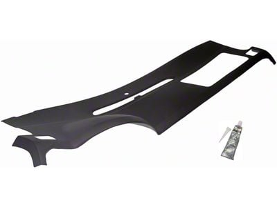 Dash Board Cover; Black (07-14 Silverado 1500 LT)