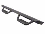 Go Rhino Dominator Xtreme D2 Side Step Bars; Textured Black (19-25 Silverado 1500 Crew Cab)