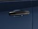 Chrome Delete Door Handle Covers; Gloss Black (14-18 Silverado 1500 Double Cab, Crew Cab)