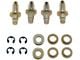 Door Hinge Pin and Bushing Kit; 14-Piece Kit (99-06 Silverado 1500)